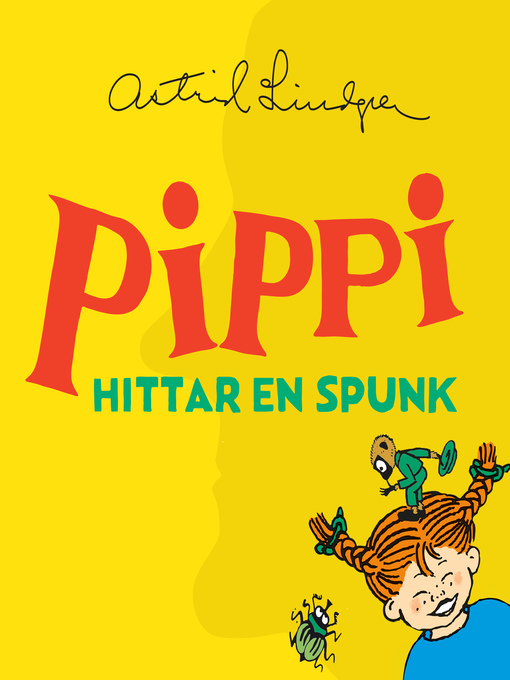 Cover image for Pippi hittar en spunk